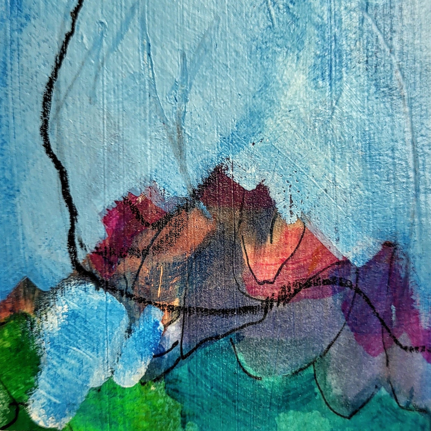 Purple Mountain Peaks, from Lineage Series: 6 (of 16)