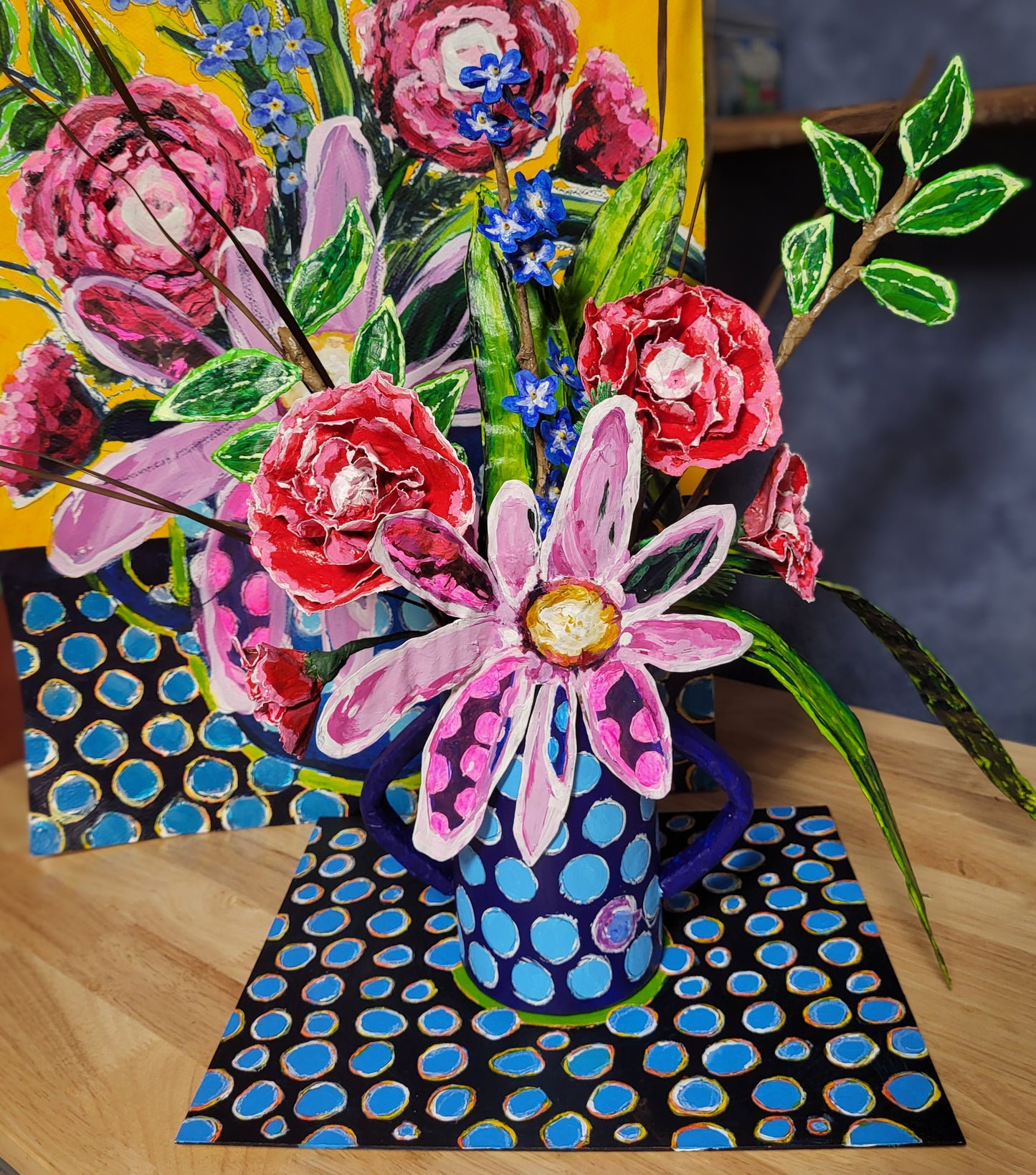 Blossoming (Painting & Sculpture)