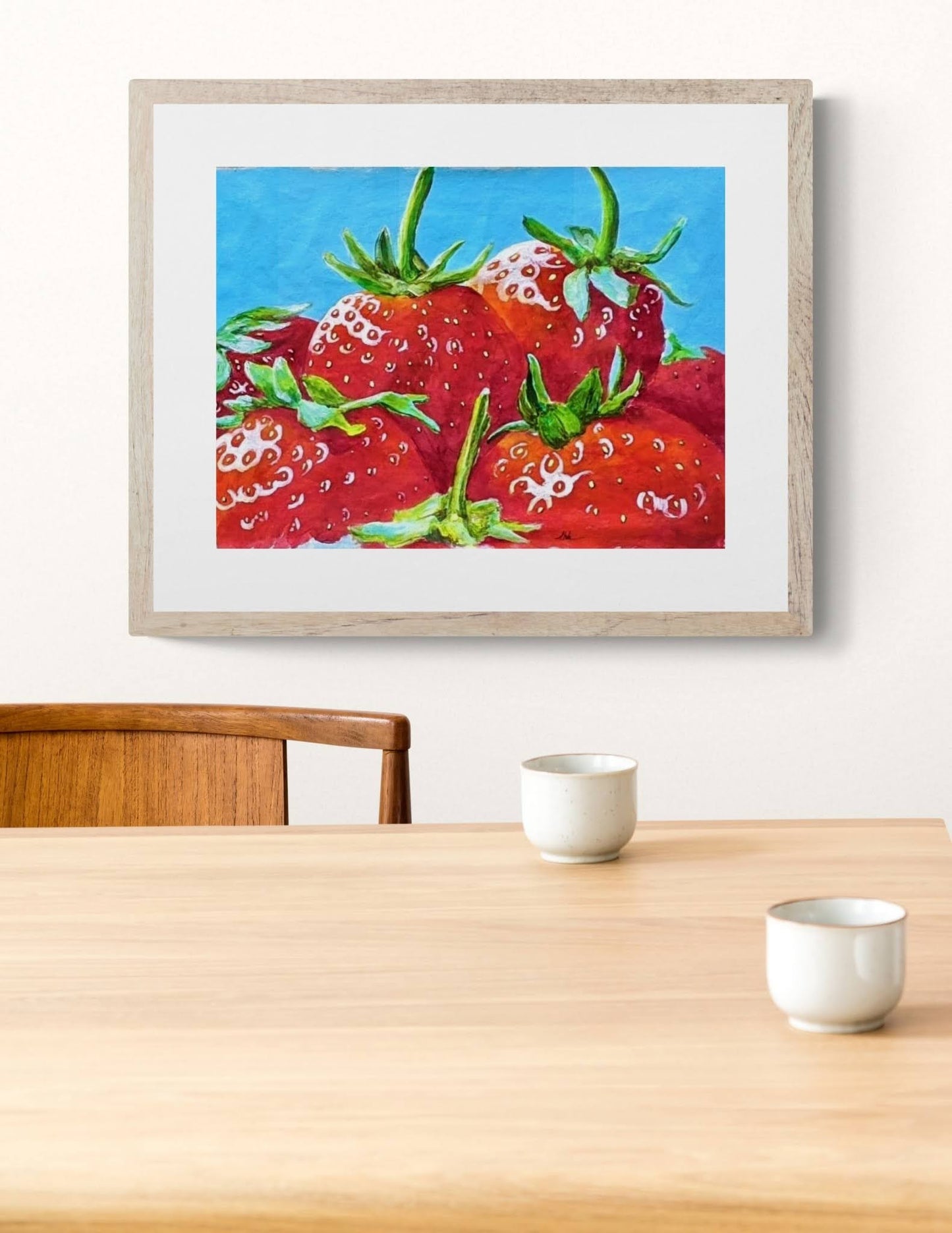 Strawberries in the Yard