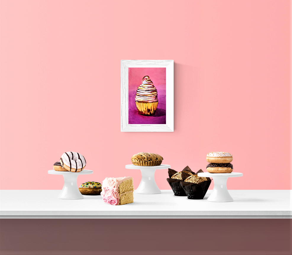 Butterscotch Cupcake