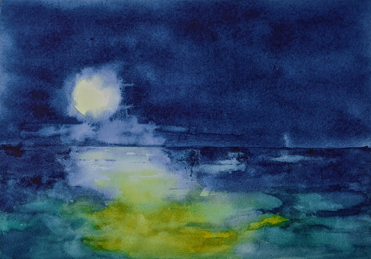 Moon in Clouds