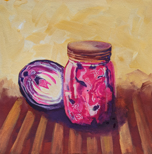 Pickled Purple Cabbage