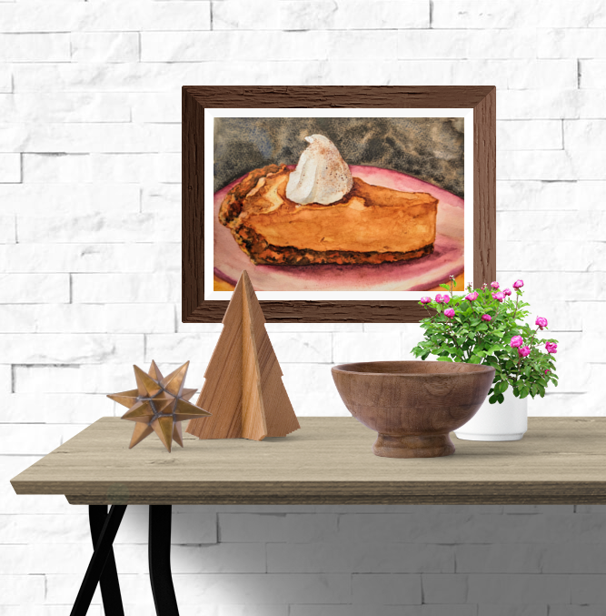 Pumpkin Pie & Whipped Cream