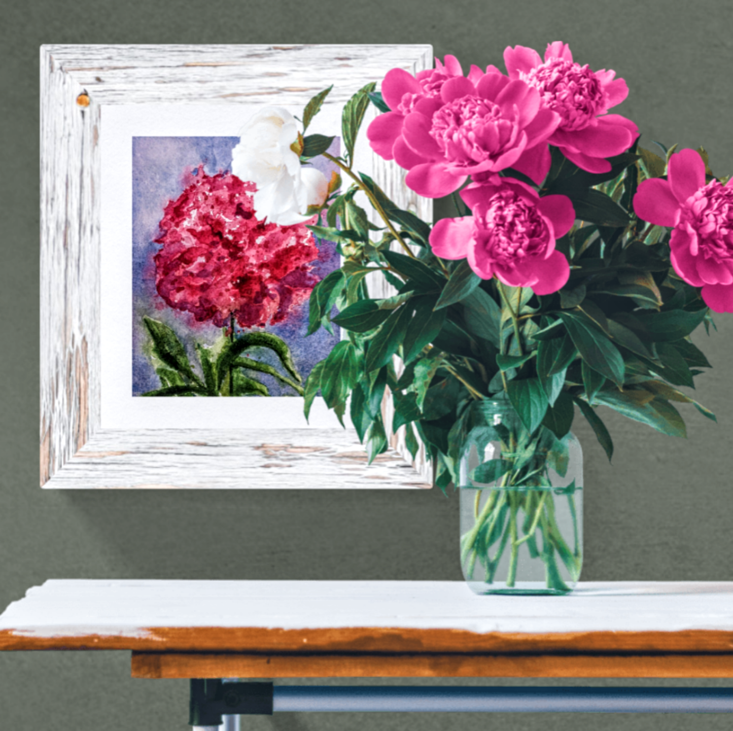 Single Peony