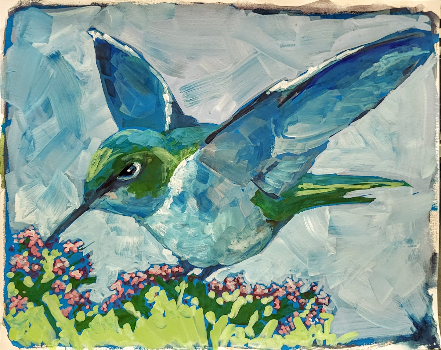 Little Hummingbird Blue