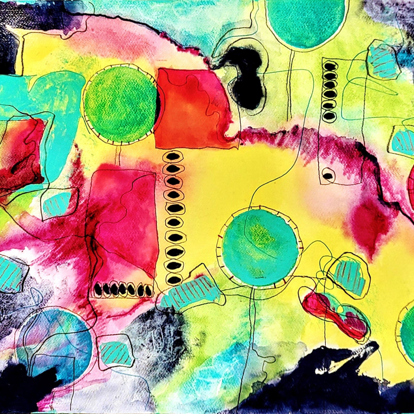 Ornament Gift (aqua)