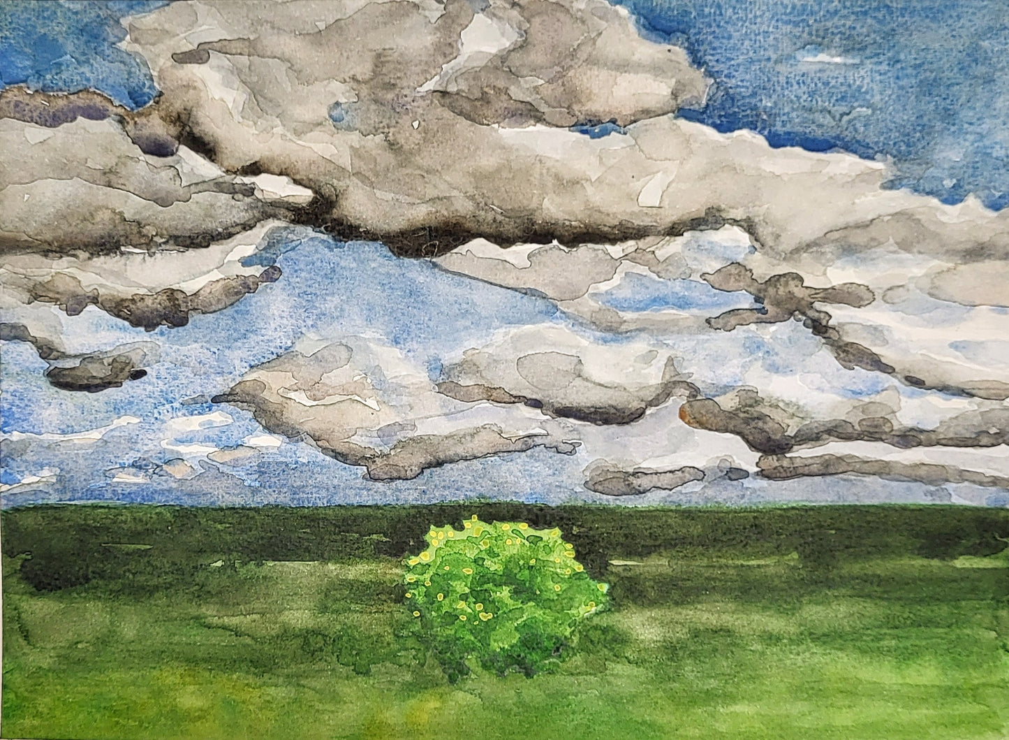 Storm Clouds on the Prairie